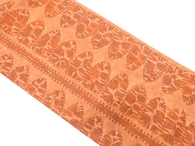 東京ますいわ屋　絞り　抽象模様袋帯